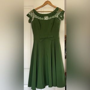 Tatyana M Alika Circle dress green